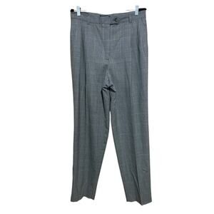 Vintage 100% wool NWT made in USA plaid dress pants women's 14 Country Shop
